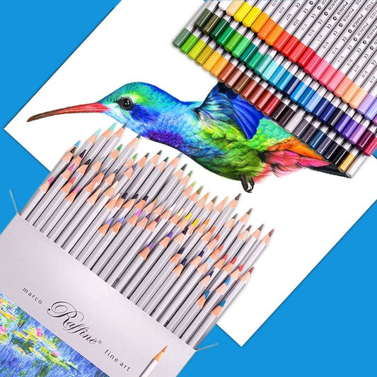 Marco Raffine Fine Art Drawing Colored Pencils 48 Pack