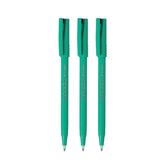 Pentel B100 Water-Based Ballpoint Pen, Black Ink, 3 Pieces