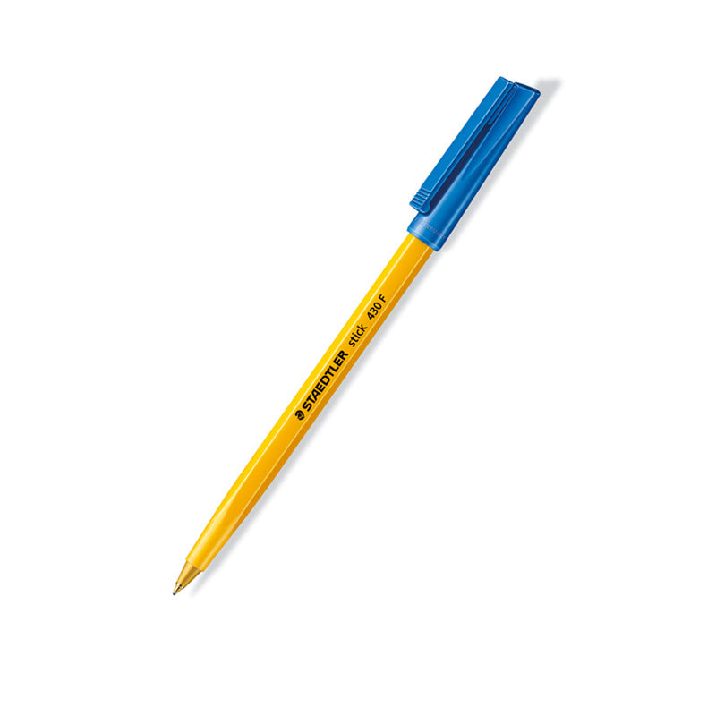 Staedtler Stick 430 F Ballpoint Pen 0.3mm Fine Point,10 Pack