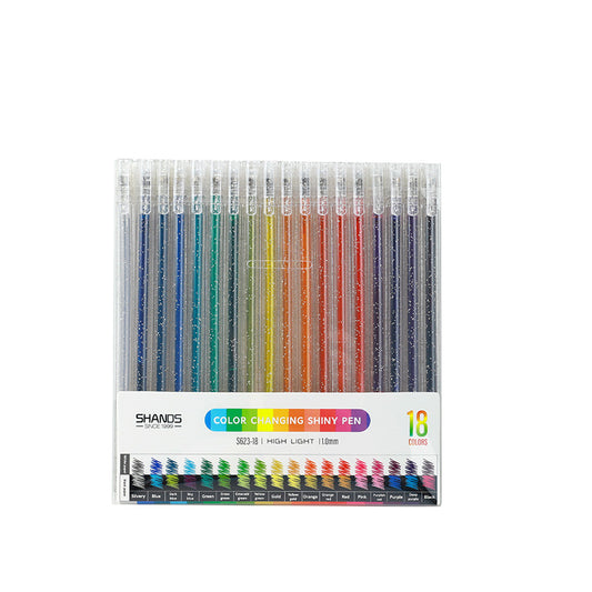 8/12/18 Color Glitter Gel Pens 1.0MM