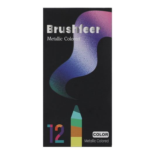 12pcs Metallic Colored Drawing Pencils