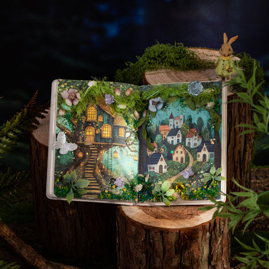 60pcs Fairy Tale Secrets Decorative Stickers Set A6 Size