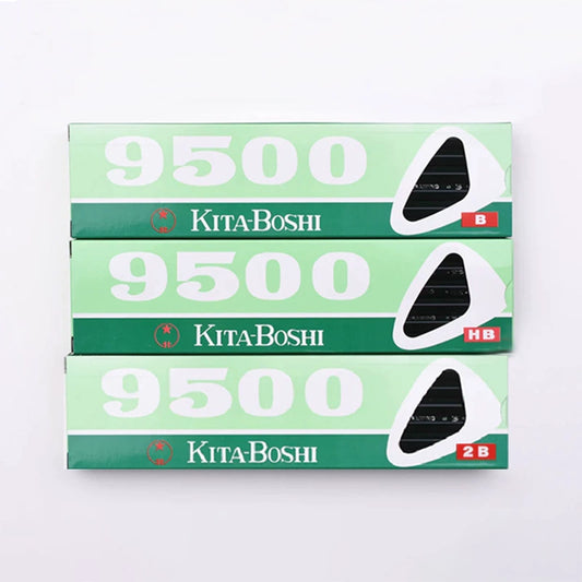 Kita-Boshi 9500 Wooden Pencil 1 Dozen Pack HB/B/2B