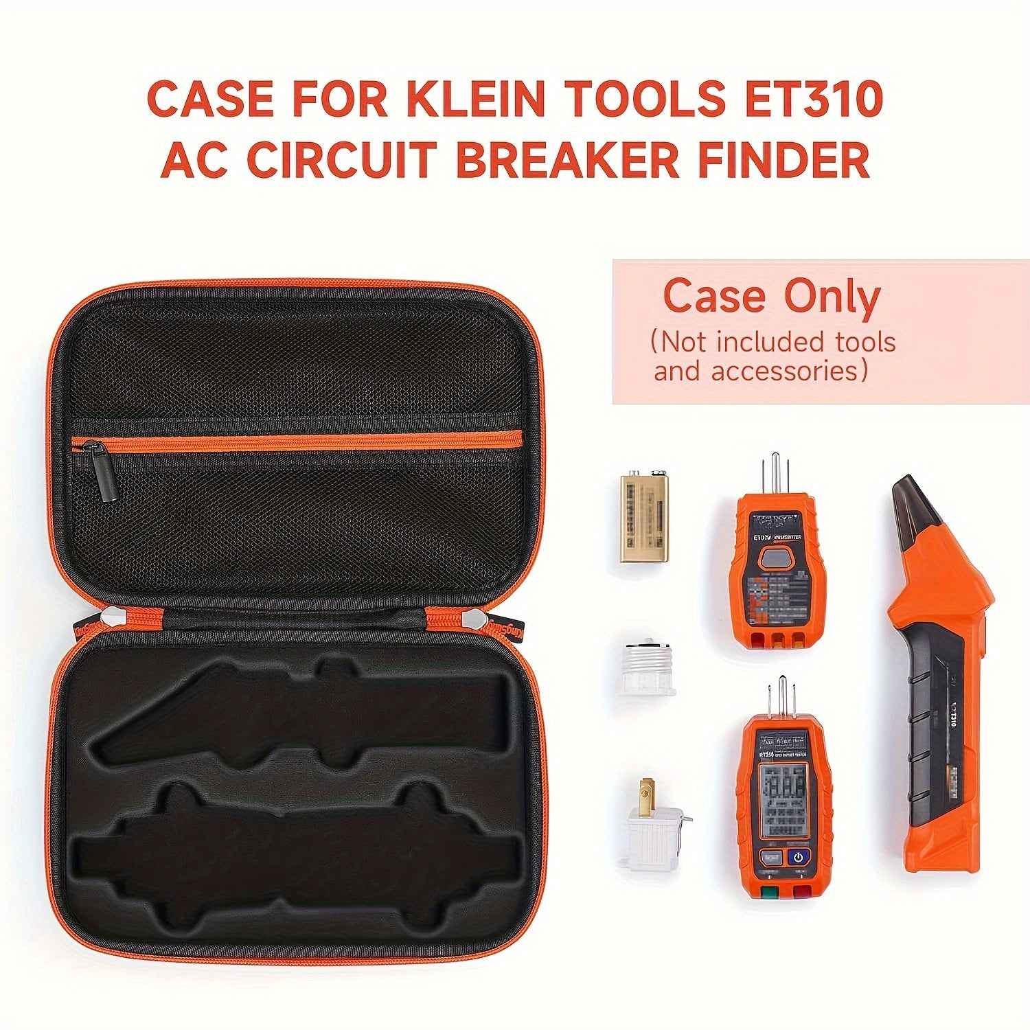 Hard Case for Klein Tools ET310 AC Circuit Breaker Finder Electric Tester