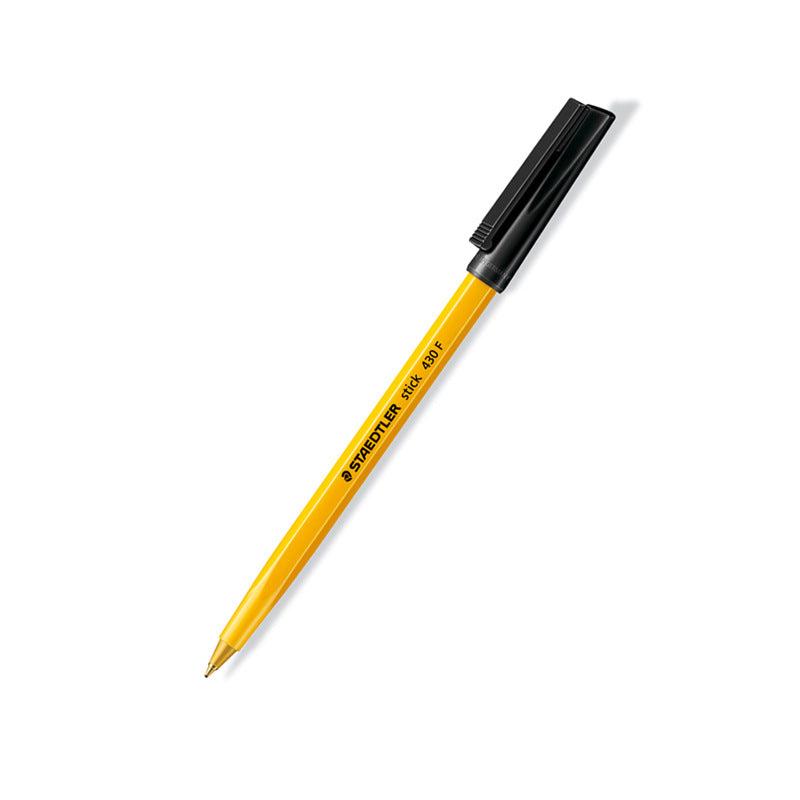 Staedtler Stick 430 F Ballpoint Pen 0.3mm Fine Point,10 Pack
