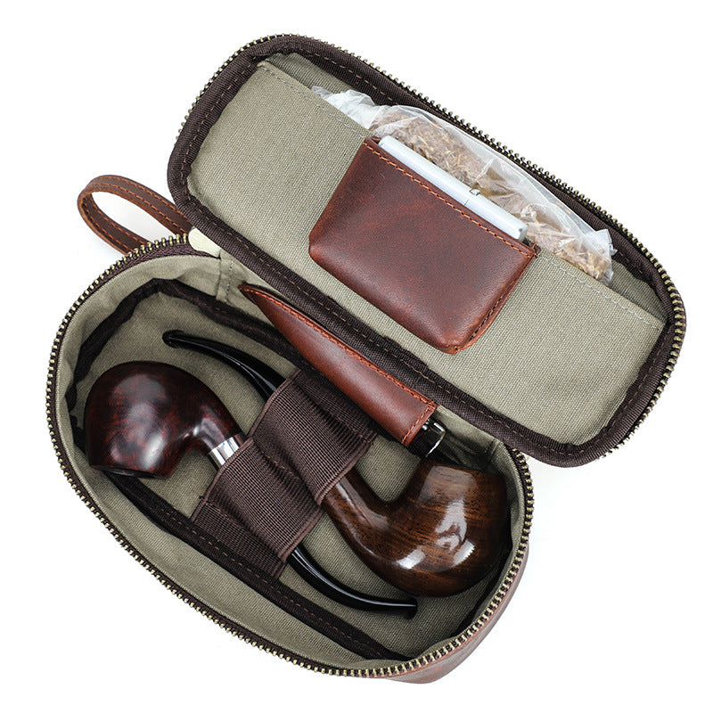 tobacco case pouch Eastwood - Saddle Tan - Red Clouds Collective Your belongings will be safe when youre on the go.Our Gusti Leather nature products might have some slight variations in colour due to the natural manufacturing processes used to create them. Pipe Tobacco Pouch Castleford Combo