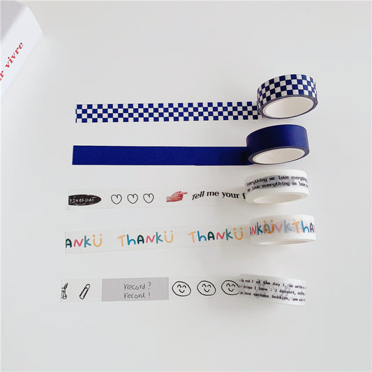 International Klein Blue Washi Tape 5 Pack