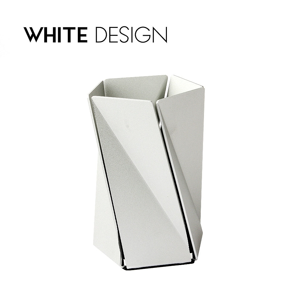 Modern Aluminum Twist Pen Holder - Minimalist Desktop Organizer