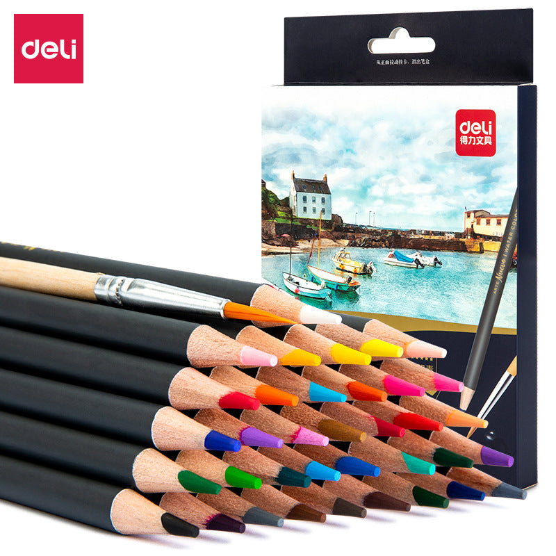 Deli Arte Nuevo Watercolor Pencils 24 36 48 Pack