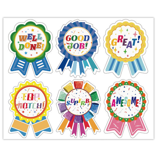 300pcs Great Good Job Reward Stickers Badge Designs 2.2 x 2.7 Inch