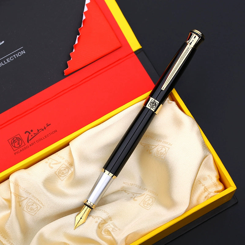 Pimo 903 Fountain Pen Fine Nib Sweden Flower King