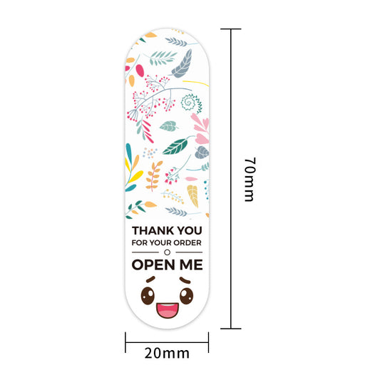 300Pcs Thank You for Your Order Stickers for Small Business Packaging