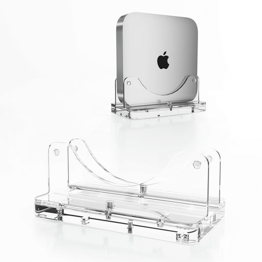 Acrylic Desktop Vertical Stand for Mac Mini