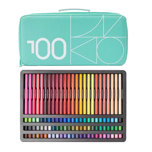 KALOR 36/100 Dual Tip Marker,Fineliner and Watercolor Brush Pens