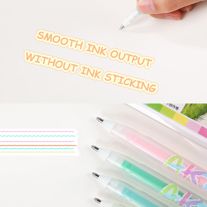 12-Color Acrylic Highlight Art Pens for Artists, Bullet Journaling