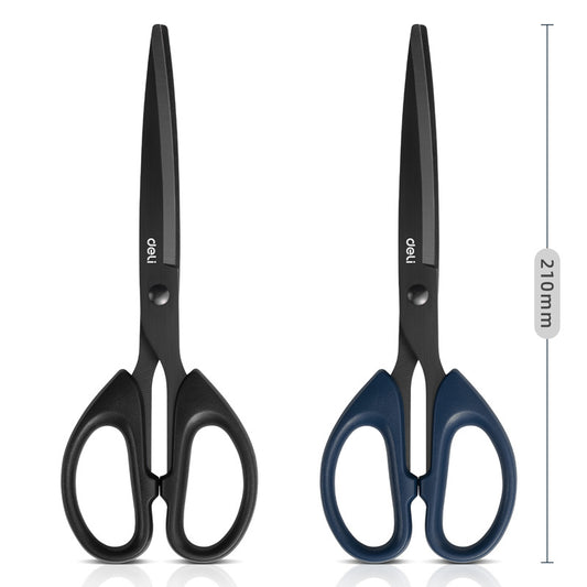 DELI 8 INCH Scissor for Craft School Office Work,2 Pack