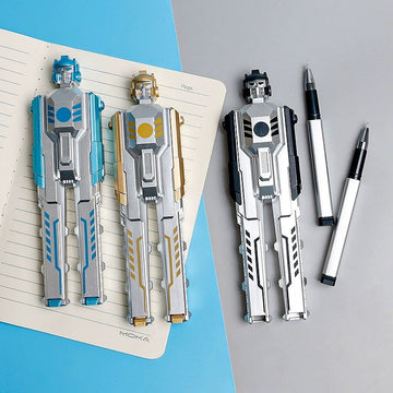 Transforming Robotic Gel Pen,4 Color Pack