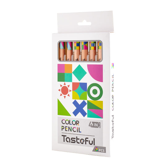 Tastaful 4in1 Color Pencil 6 Pack