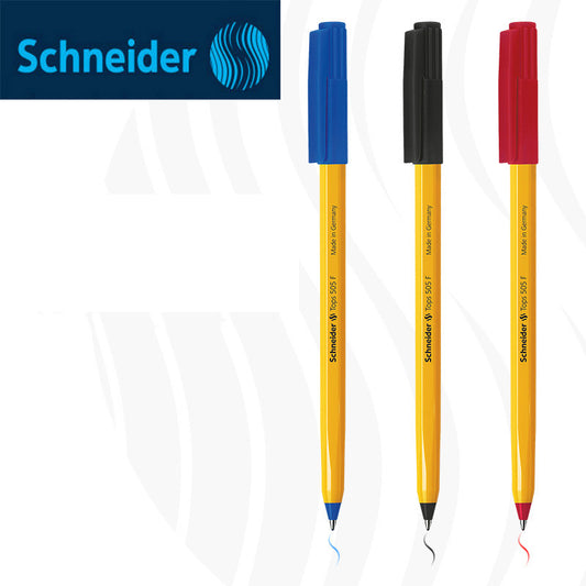 Schneider Tops 505 F Ballpoint Pen,10 Pack