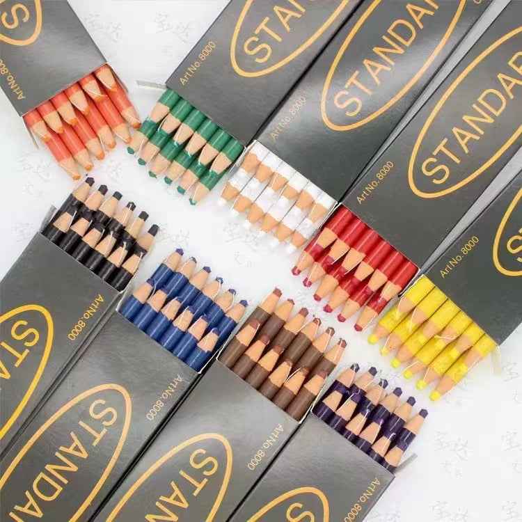 12 Pack Peel Off China Markers Grease Pencils - TTpen