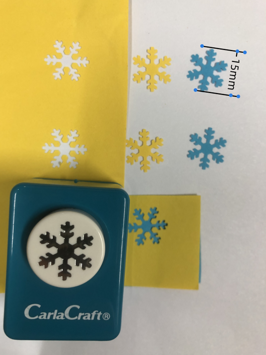 CARL Craft Mini Punch Japan Selection Snowflake - TTpen