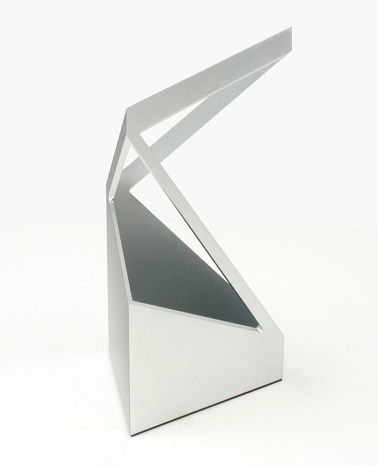 Architectural Aluminum Pen Holder - Modern Desktop Organizer