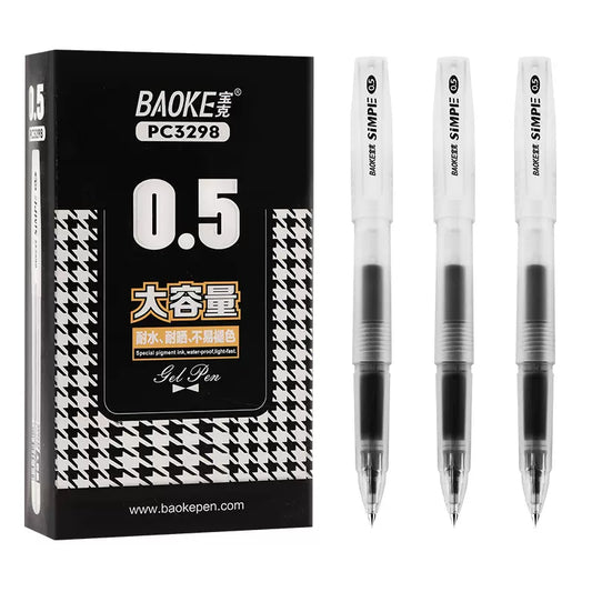 Baoke Simple Gel Pen PC3298 (Pack of 12)