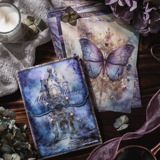 Alice's Wonderland Paper Pad – 300 Dreamy Background Sheets