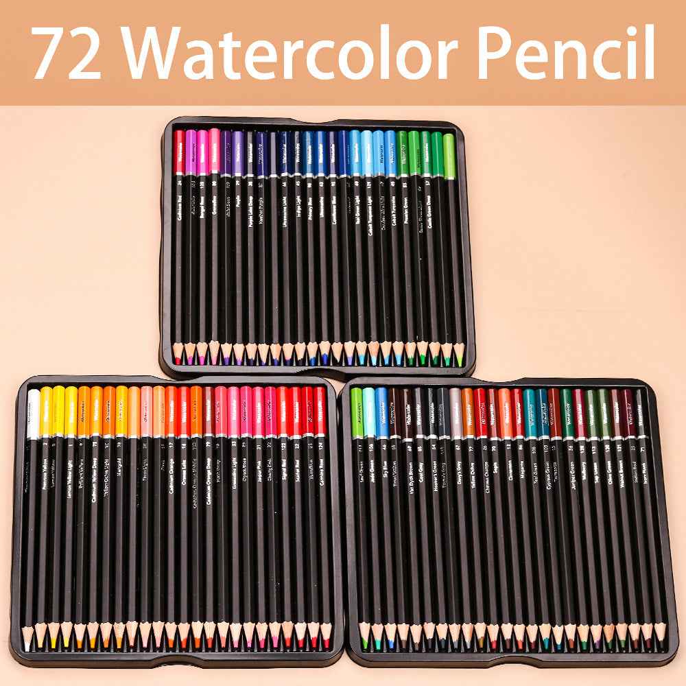 KALOUR 72 Watercolor Pencils Professional Art Drawing Pencil Set - TTpen