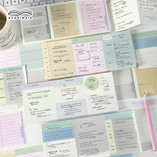 4 Pack 80 Sheets To Do List Notepad Daily Planner Tear off Checklist