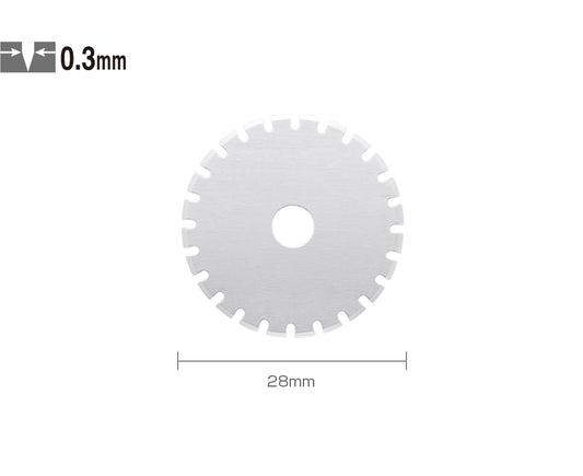 OLFA 28mm Rotary Cutter Replacement Blades PRB28-2 Pack