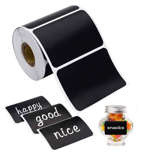 300pcs Waterproof Reusable Blackboard Stickers for Mason Jars - TTpen