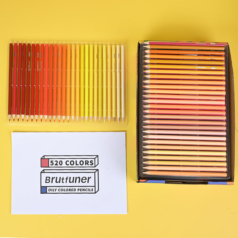 Brutfuner 520 Colored Sketching Pencils Soft Core Gift Box