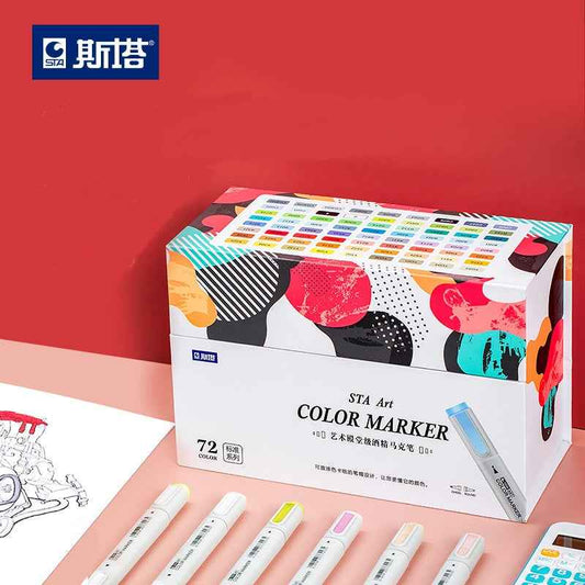 STA 9200 Art Premium Alcohol Markers,60/72/120 Color Standard Set - TTpen