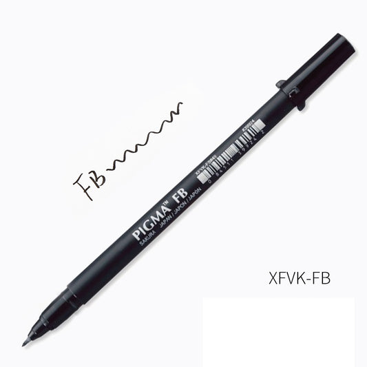 Sakura Pigma Professional Brush Pen - Medium - Black (2 Pack)