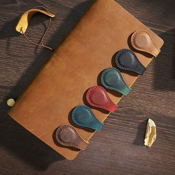 Genuine Leather Magnetic Bookmarks - TTpen