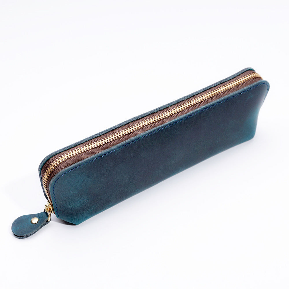 Genuine Leather Pencil Case (Pens,Cables,Stationery and Personal Items)