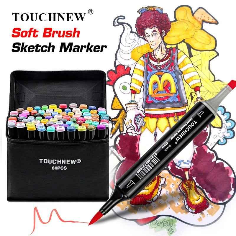 Drawing Markers Touchnew Brush Markers TouchNew 40/48/60/80/168
