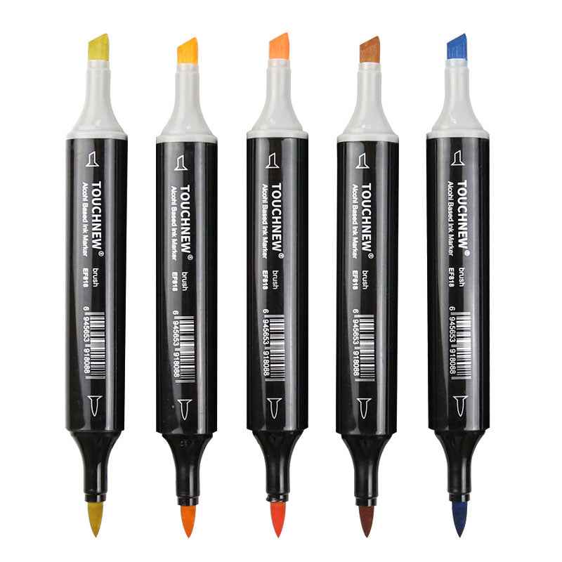 TOUCHNEW 40 Color Alcohol Twin Markers Brush Tip - TTpen