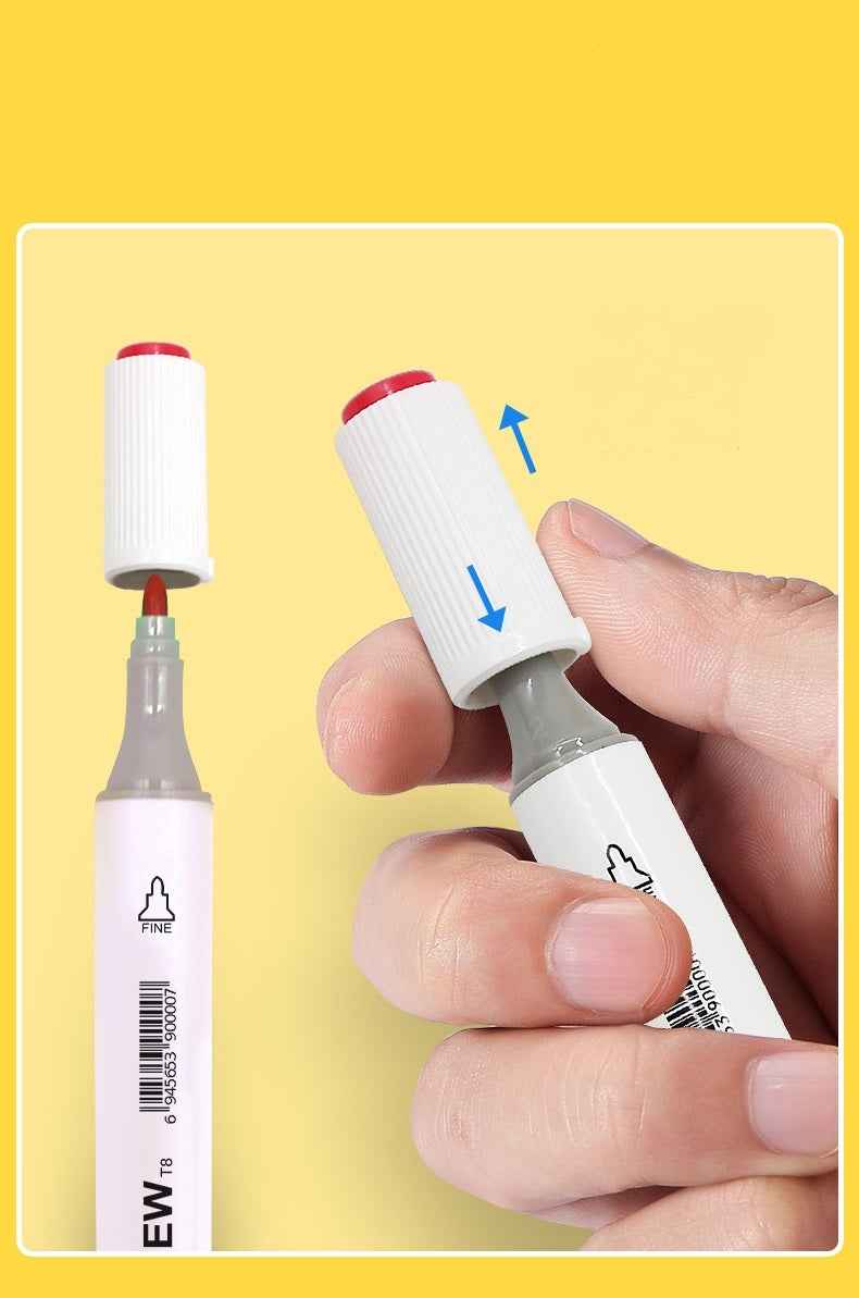 TOUCHNEW T8 36 Color Alcohol Based Art Drawing Markers Pens - TTpen