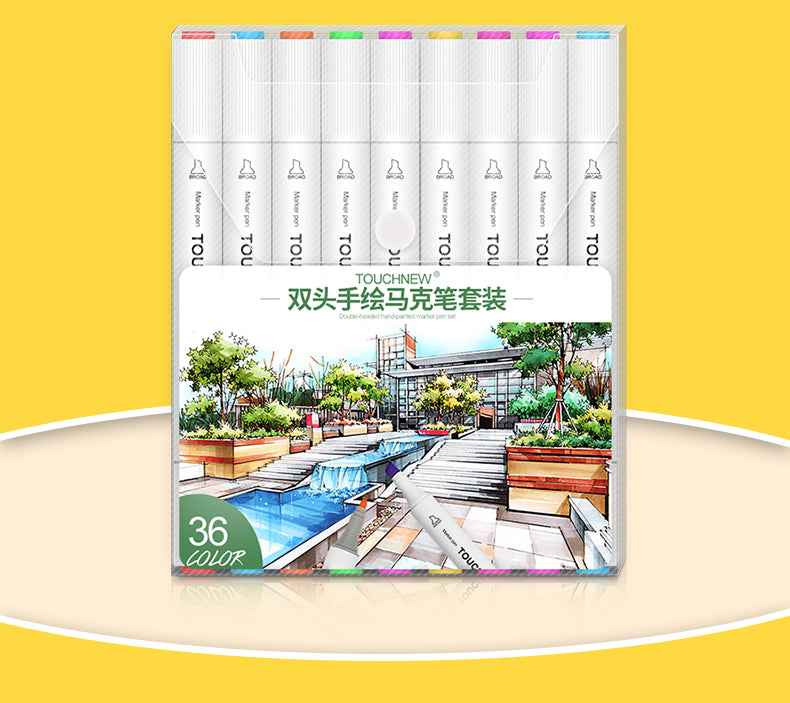 TOUCHNEW T8 36 Color Alcohol Based Art Drawing Markers Pens - TTpen