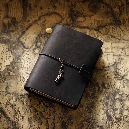 Traveler's Notebook Journal Passport Size Leather Cover - TTpen