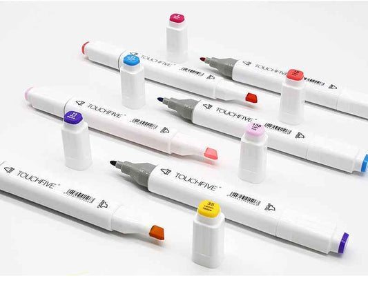TouchFive Twin Markers 30 Color Animation Design Set - TTpen