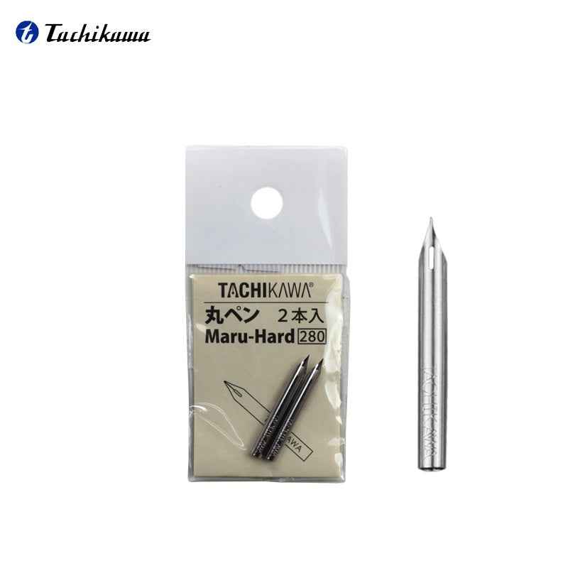 maruページ Tachikawa Dip Pen Nib - Maru (Mapping) - Hard Type - Pack of 2