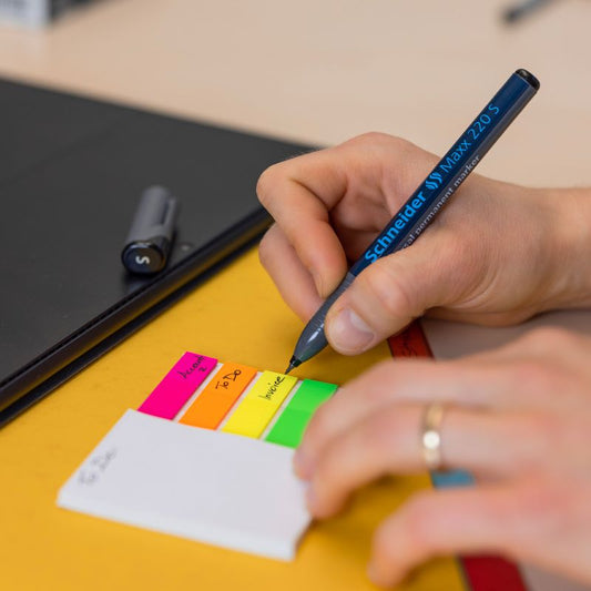 Schneider Maxx 220 S Permanent Markers 0.4mm 4 Color Pack