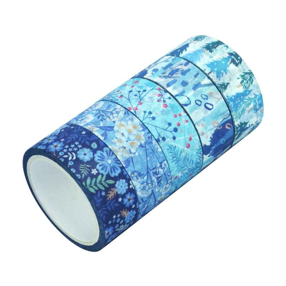 Winter Washi Tape Set 10 Rolls 15mm x 5m - TTpen