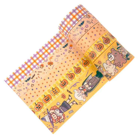 Happy Halloween Festival Washi Tape Set 11 Rolls - TTpen