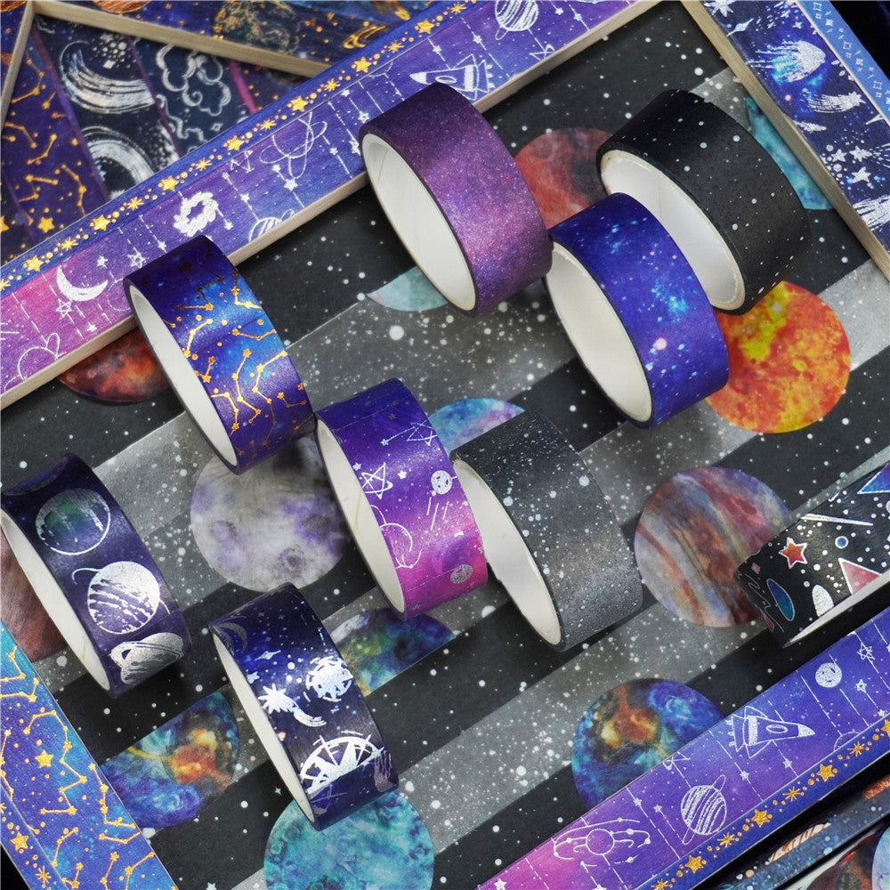 Galaxy Washi Masking Tape Set 19 Rolls