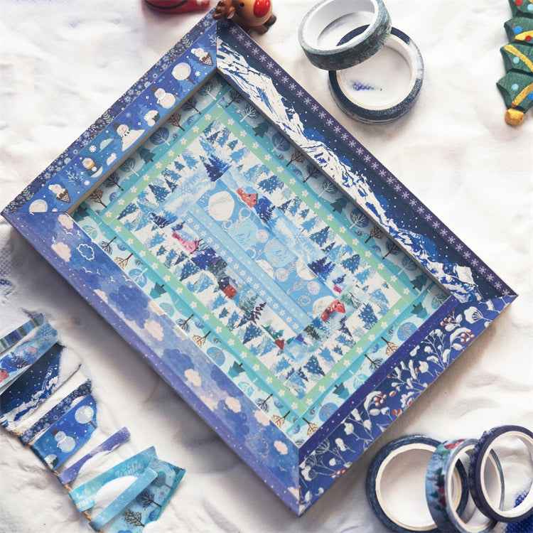 Winter Washi Masking Tape Set 19 Rolls - TTpen