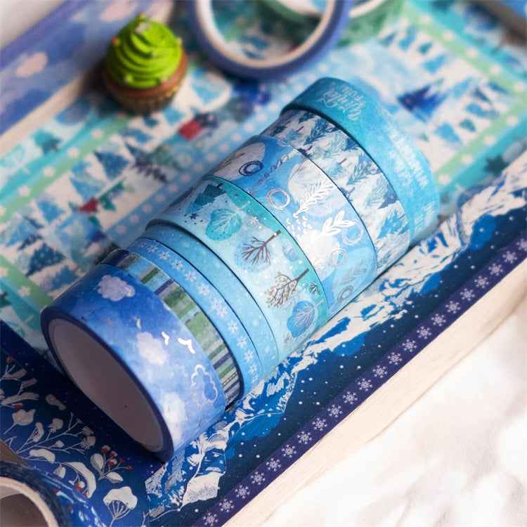 Winter Washi Masking Tape Set 19 Rolls - TTpen